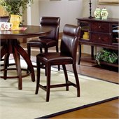 Hillsdale Nottingham Curved Counter Height Stools (Set Of 2)