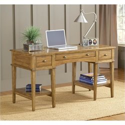 Hillsdale Gresham Desk In Medium Oak