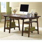 Hillsdale Parkglen Trestle Desk In Cherry 