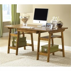 Hillsdale Parkglen Desk In Medium Oak