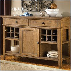Hillsdale Hartland Buffet in Light Washed Oak