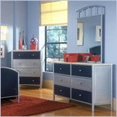 Hillsdale Universal Youth Double Dresser and Mirror Set