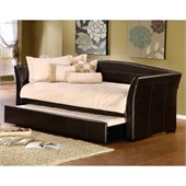 Hillsdale Montgomery Daybed in Brown Faux Leather