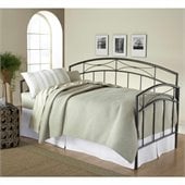 Hillsdale Morris Metal Daybed in Magnesium Pewter Finish