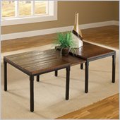 Hillsdale Granada Expandable Cocktail Table in Dark Chestnut/Brown