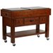Hillsdale Outback Kitchen Island in Distressed Chestnut