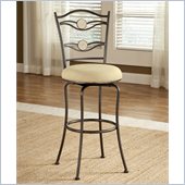 Hillsdale Harbour Point 30 Double Circle Swivel Bar Stool