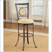Hillsdale Harbour Point 26 Swivel Counter Stool in Golden Bronze