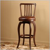 Hillsdale Kayden 32 Swivel Bar Stool in Antique Brown
