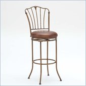 Hillsdale Marist 30 Swivel Bar Stool in Rubbed Bronze