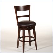 Hillsdale Park Avenue 30 Swivel Bar Stool in Cabernet
