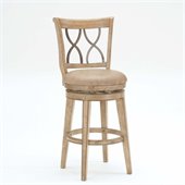 Hillsdale Reydon 30 Swivel Bar Stool in White Wash