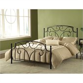 Hillsdale Cartwright Bed in Magnesium Pewter