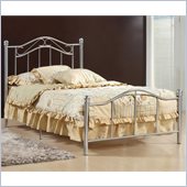 Hillsdale Gavin Twin Bed in Silver