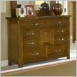 ADD TO YOUR SET: Hillsdale Outback Double Dresser in Distressed Chestnut