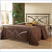 Hillsdale Marquette Bed in Brushed Copper
