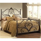 Hillsdale Newton Bed in Antique Brown Highlight