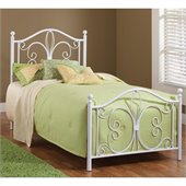 Hillsdale Ruby Bed in Textured White