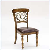 Hillsdale Bergamo Dining Chairs in Weathered Brown (set of 2)