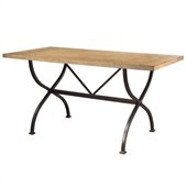 Hillsdale Charleston Rectangle Counter Height Table in Desert Tan