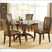 Hillsdale Grand Bay 5 Piece Round Dining Set in Cherry