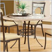 Hillsdale Harbour Point 45 Round Dining Table in Golden Bronze