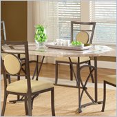 Hillsdale Harbour Point Octagonal Dining Table in Golden Bronze