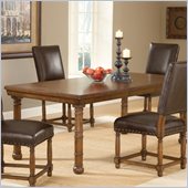 Hillsdale Hartland Dining Table in Dark Oak