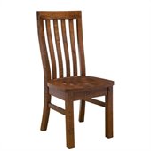 Hillsdale Outback Dining Chair in Distressed Chestnut (set of 2)