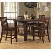 Hillsdale Outback 5 Piece Counter Height Dining Set