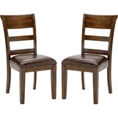 Hillsdale Park Avenue Dining Chairs in Dark Cherry (set of 2)