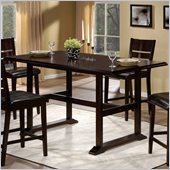 Hillsdale Whitfield Counter Height Table in Merlot