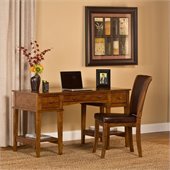Hillsdale Gresham Desk And Chair in Medium Oak