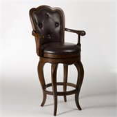 Hillsdale Eastwind 30 Swivel Bar Stool in Dark Cherry