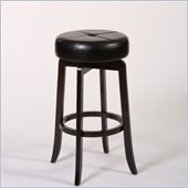 Hillsdale Rhodes 30 Backless Bar Stool in Walnut