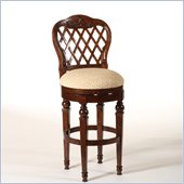 Hillsdale Woodridge 30.5 Swivel Bar Stool in Walnut