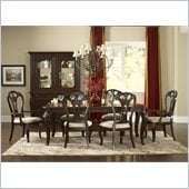 Hillsdale Grandover Dining Set in Dark Cherry