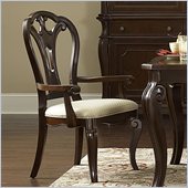 Hillsdale Grandover Arm Chair in Dark Cherry (set of 2)