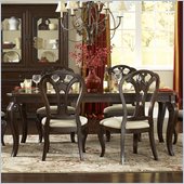 Hillsdale Grandover Extension Rectangle Table in Dark Cherry