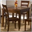 ADD TO YOUR SET: Hillsdale Harrods Creek Square Gathering Table With Drop Leaf in Oak