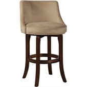 Hillsdale Napa Valley 30 Swivel Bar Stool in Khaki Fabric
