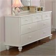 ADD TO YOUR SET: Hillsdale Westfield Double Dresser in Off-White Finish