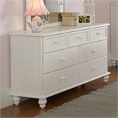 Hillsdale Westfield Double Dresser in Off-White Finish
