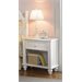Hillsdale Westfield White Nightstand in Off-White Finish