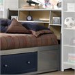 ADD TO YOUR SET: Hillsdale Universal Youth Metal Bookcase Headboard in Silver