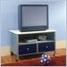Hillsdale Universal Youth Plasma/LCD Silver & Blue TV Stand