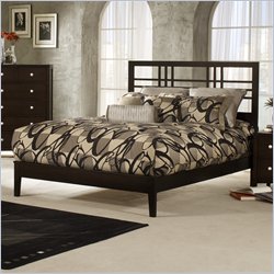 Hillsdale Tiburon Kona Platform Bed in Espresso Finish