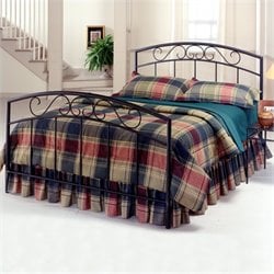 Hillsdale Wendell Metal Bed with Copper Pebble Finish