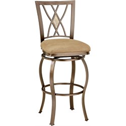 Hillsdale Brookside 24 Inch Counter Height Swivel Bar Stool