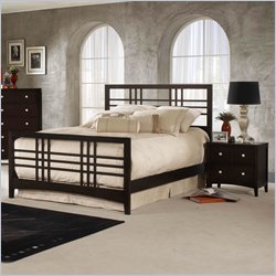 Hillsdale Tiburon Kona Espresso Wood Bed 2 Piece Bedroom Set